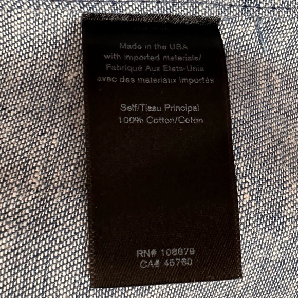 NWOT Rag & Bone Suffolk Mini Denim Dress - Picture 9 of 9